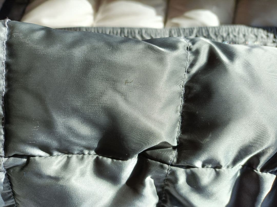 さいとう様専用PRADA グレー グリーン ダウンジャケットファー38