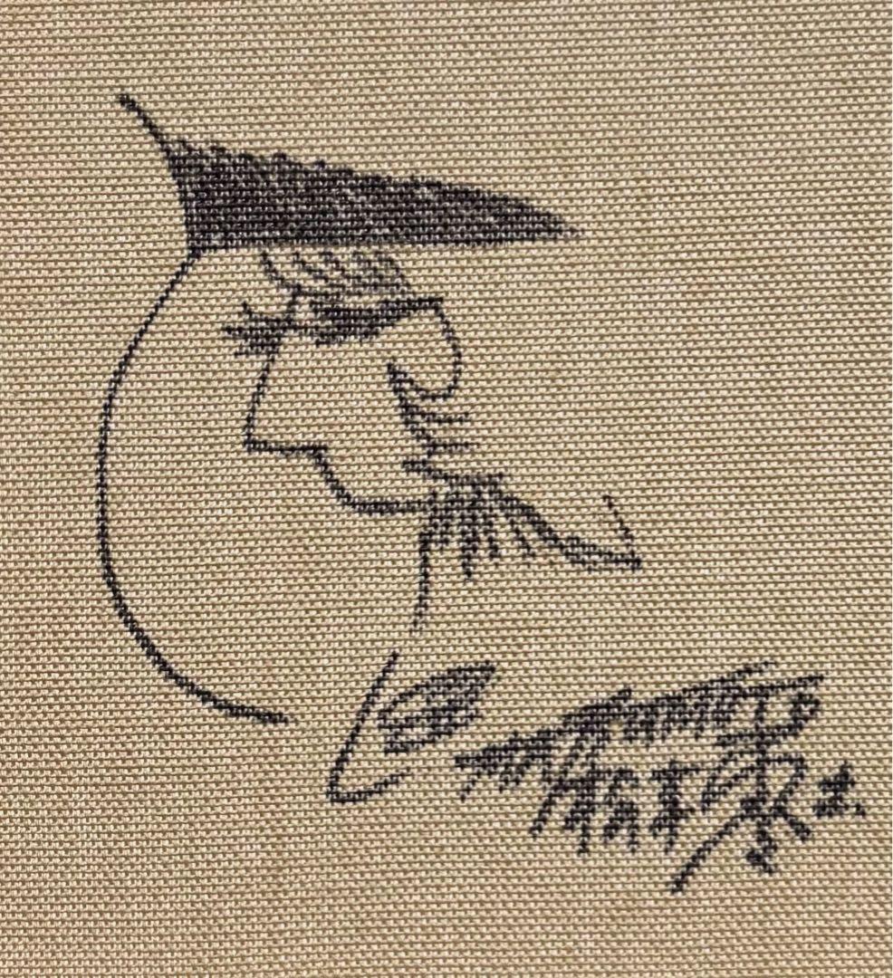 F4号】手描き油彩 松本零士【銀河鉄道999】額縁 未使用額 サイン