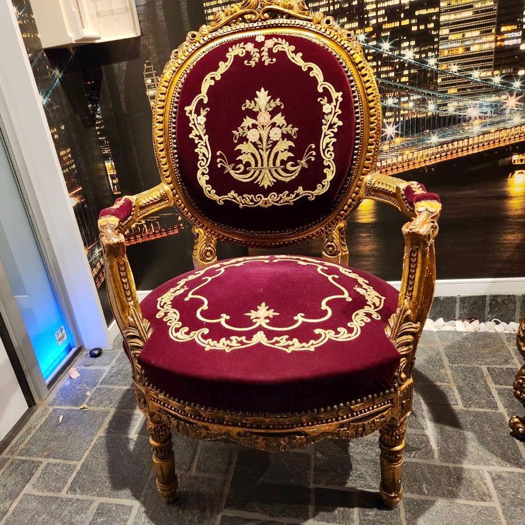 nao姫 ノットアンティークス　マジェスティベルベットチェア　エンペラーズ 楽天市場】ノットアンティークス（イス・チェア｜インテリア・寝具