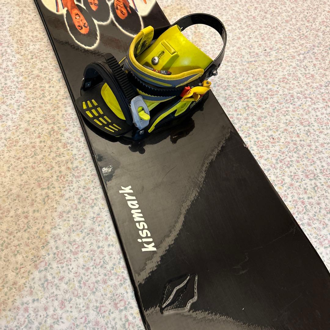 こうき♡ kissmark スノーボード163 ドレイクビンディング付き♡