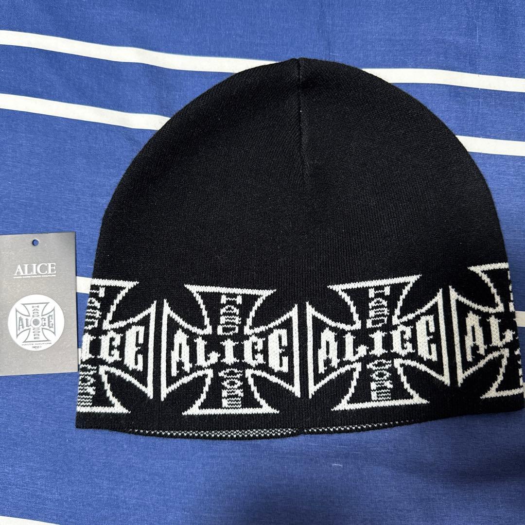 ALICE HOLLYWOOD JACQUARD CHOPPER BEANIE - メルカリ