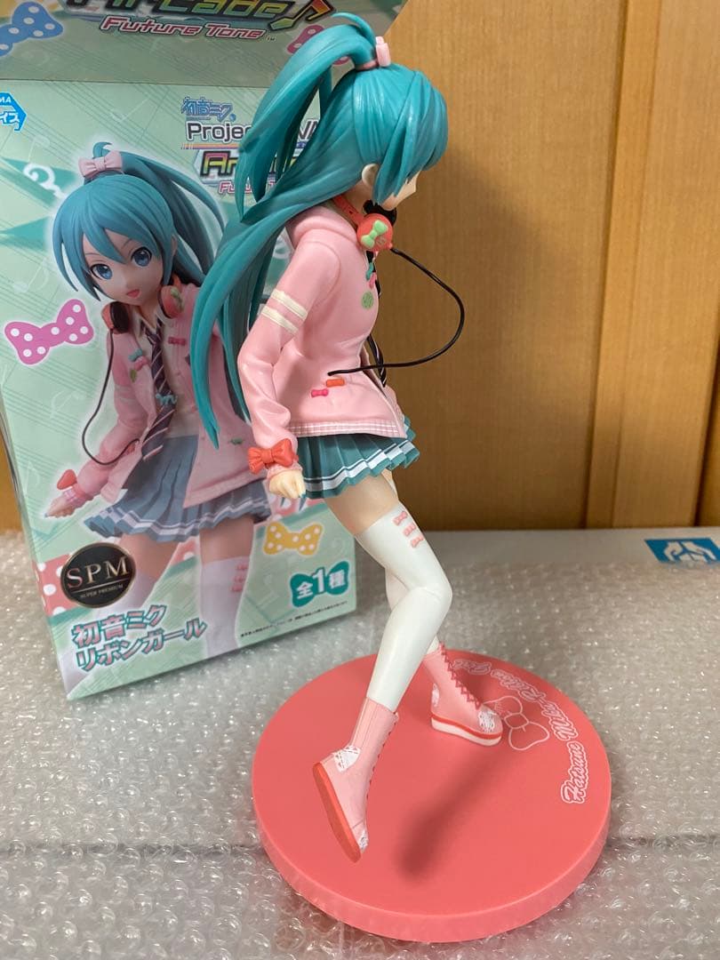 開封済み品】初音ミク SPM フィギュア リボンガール プライズ - メルカリ