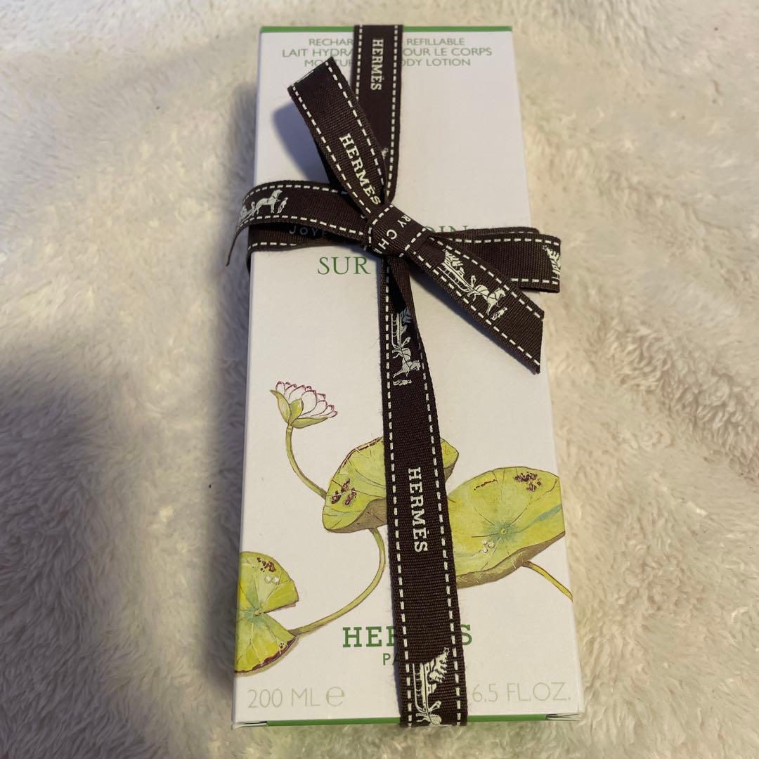 エルメス ナイルの庭 ボディローション リボン付き