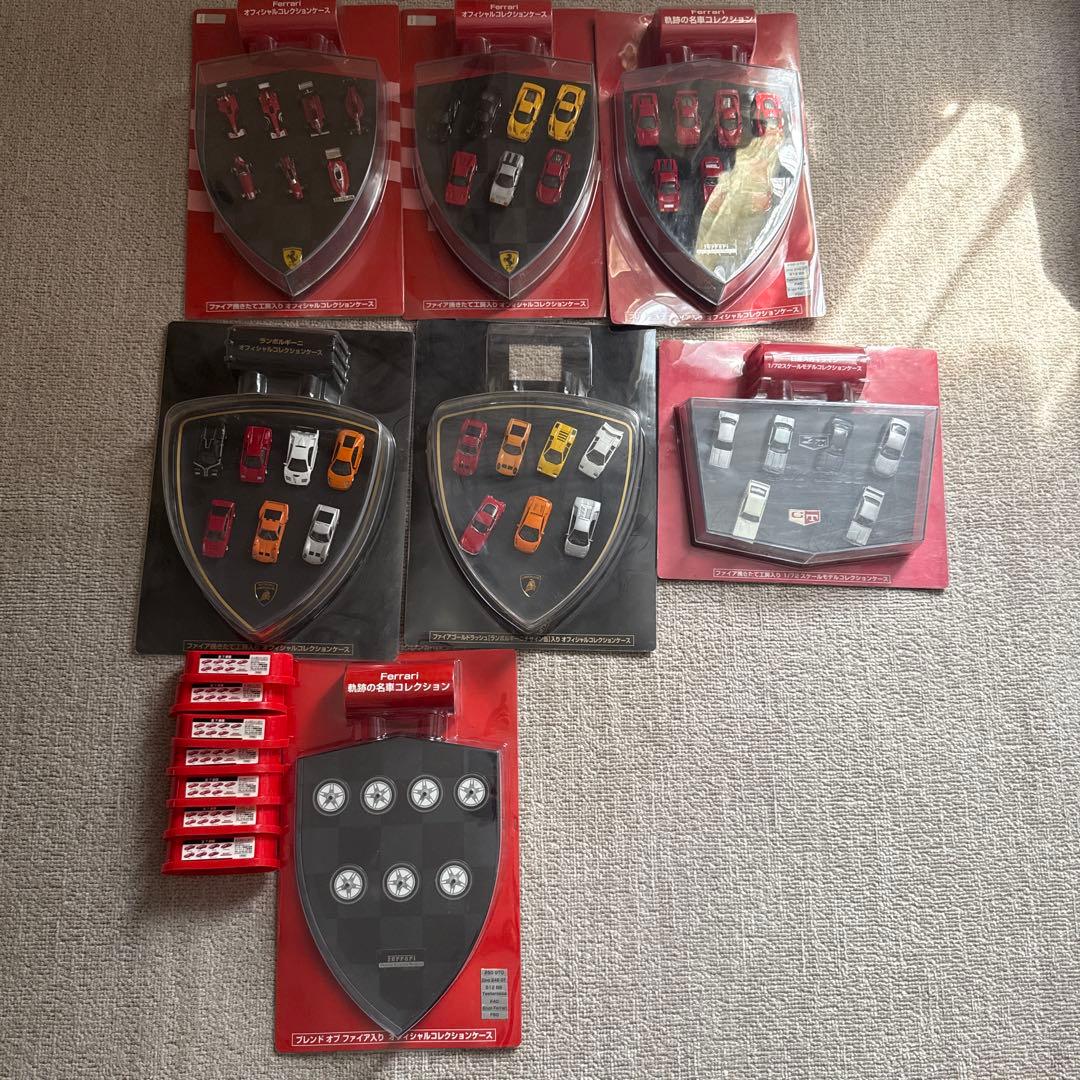 Ferrari ミニカーコレクション 48台セット 全てコレクションケース付き Amazon | ☆ 数量 限定 生産品 ☆ KYOSHO 1 / 64 スケール ダイ