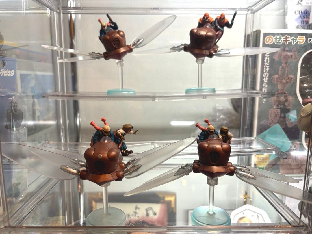 【クリアケース&おまけ付き】天空の城ラピュタ　フラップターがいっぱいシリーズ