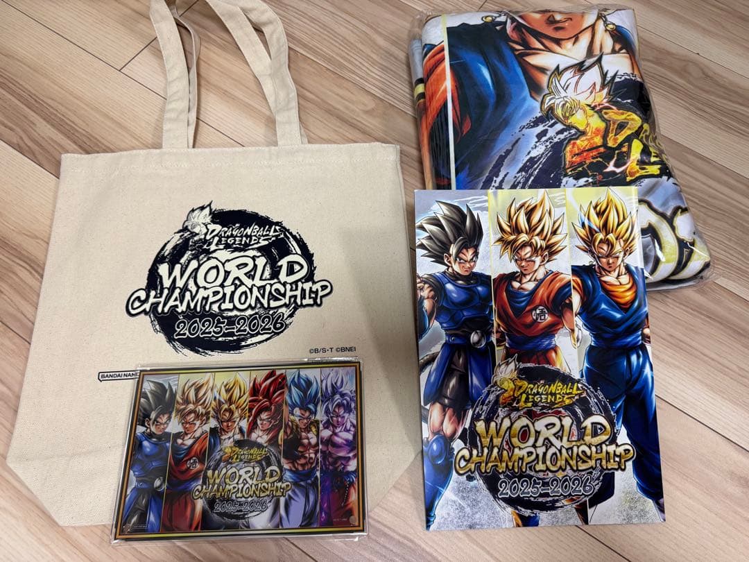 イラストブックあり　ドラゴンボールレジェンズ　ワールドチャンピオンシップ限定
