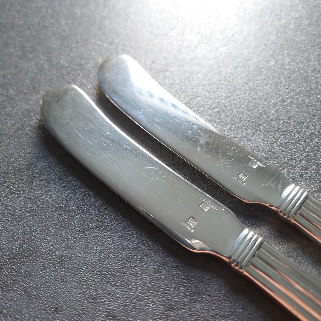 希少 クリストフル アリア バターナイフ 2点 - メルカリ