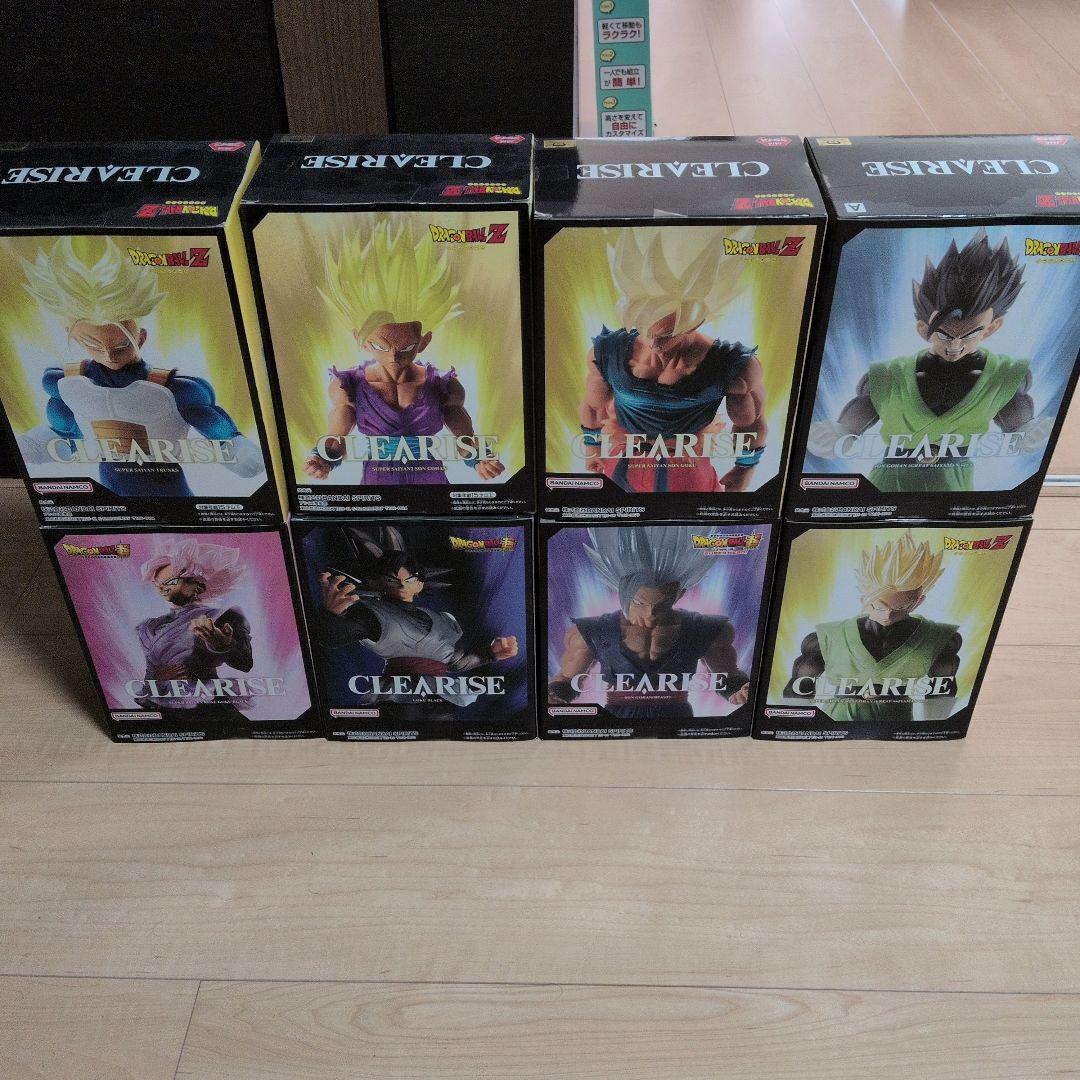 ドラゴンボール　CLEARISE ８体　未開封