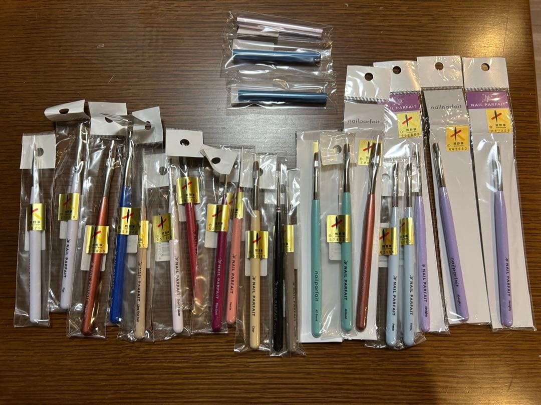 ネイルパフェジェル ネイル用筆 20本セット おまけ有 ネイルパフェ オールラウンド筆 | ネイルパフェジェル【公式