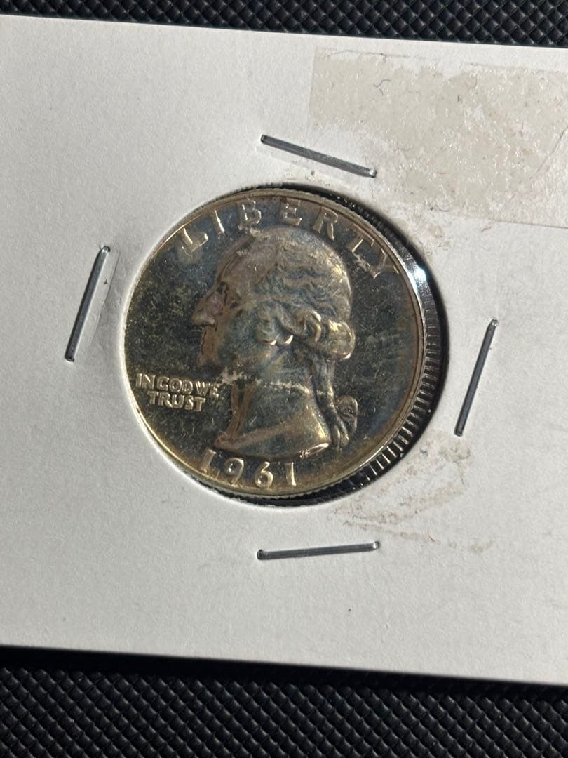 ワシントン・クォーターズ　銀貨　PL 品位90%