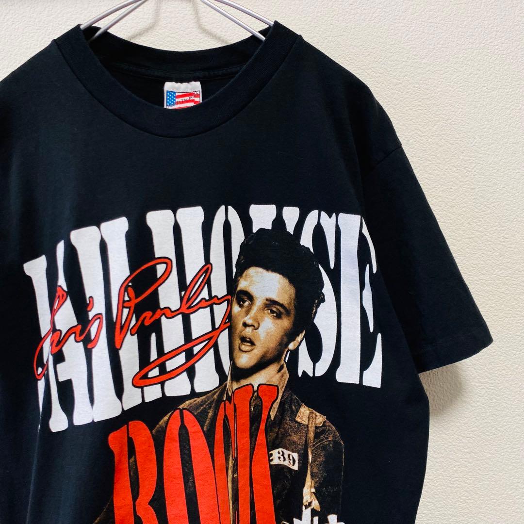 一点物 ビンテージ【USA製】エルヴィス プレスリー Tシャツ - メルカリ