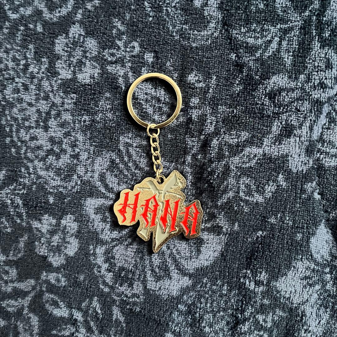 HANA キーホルダー メタル製 - メルカリ