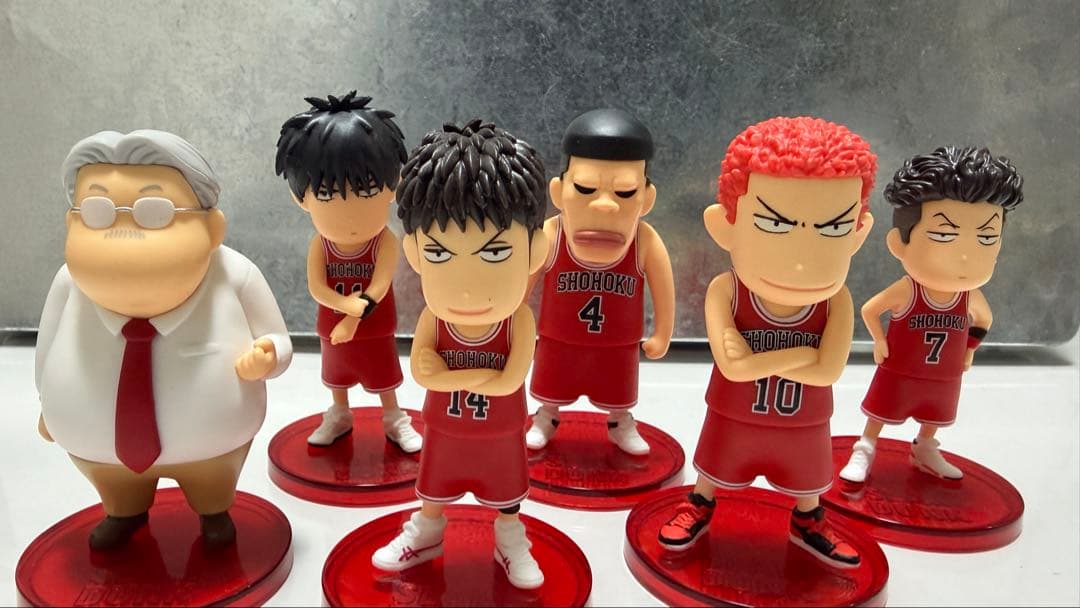 映画 スラムダンク フィギュア初期コレクション 湘北メンバーセット SLAM DUNK FIGURE COLLECTION -湘北SET-: ぬいぐるみ・フィギュア