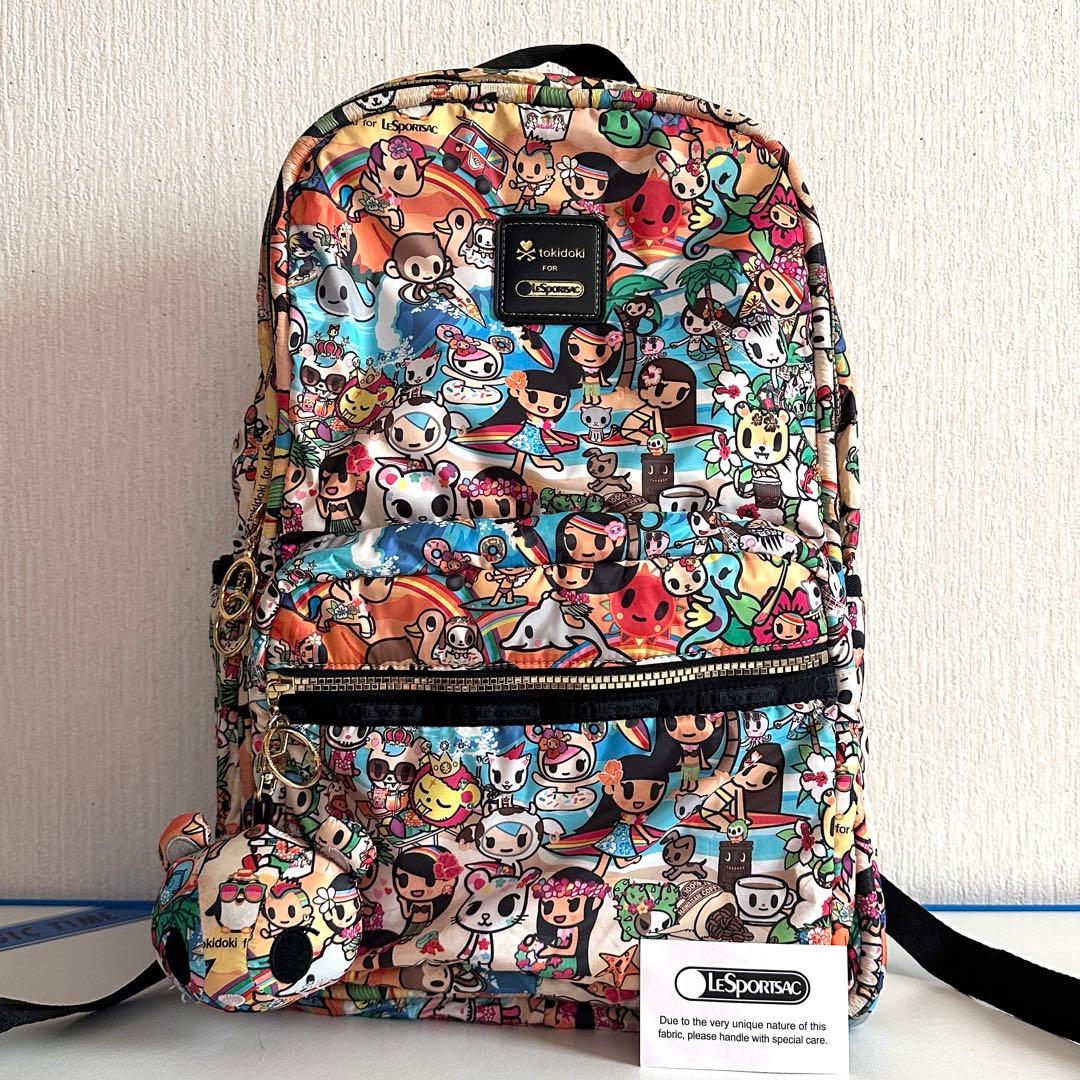 ハワイ限定品✨レスポートサック トキドキ リュックサック 大容量 チャーム付き 2026年最新】レスポートサック リュック ハワイの人気アイテム - メルカリ