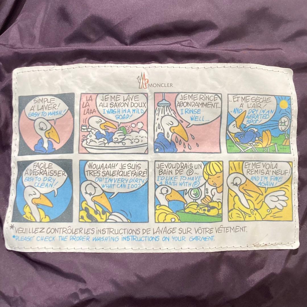 極美品☆希少色】MONCLER ダウンコート フラム FLAMME 0 - メルカリ