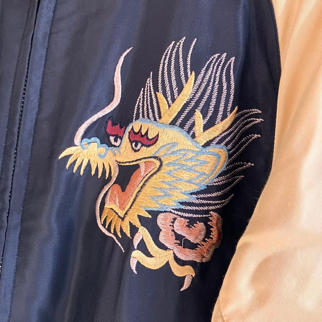 テーラー東洋 スカジャン リバーシブル 舞妓×鷹龍 サイズS - メルカリ