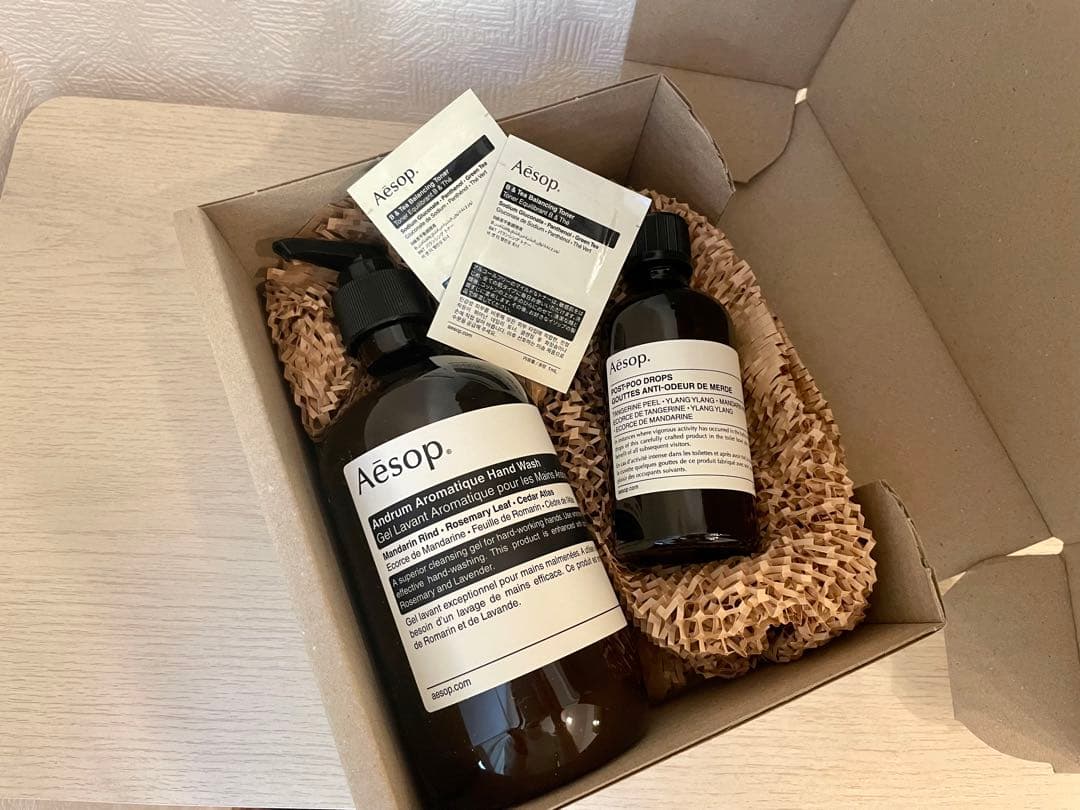 (新品)Aesop ハンドウオッシュ500ml&ポストプードロップス100ml