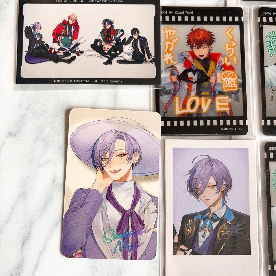 3SKM 榊ネス 魁星 北見遊征 22枚セット クリアカード セブイレ 月組