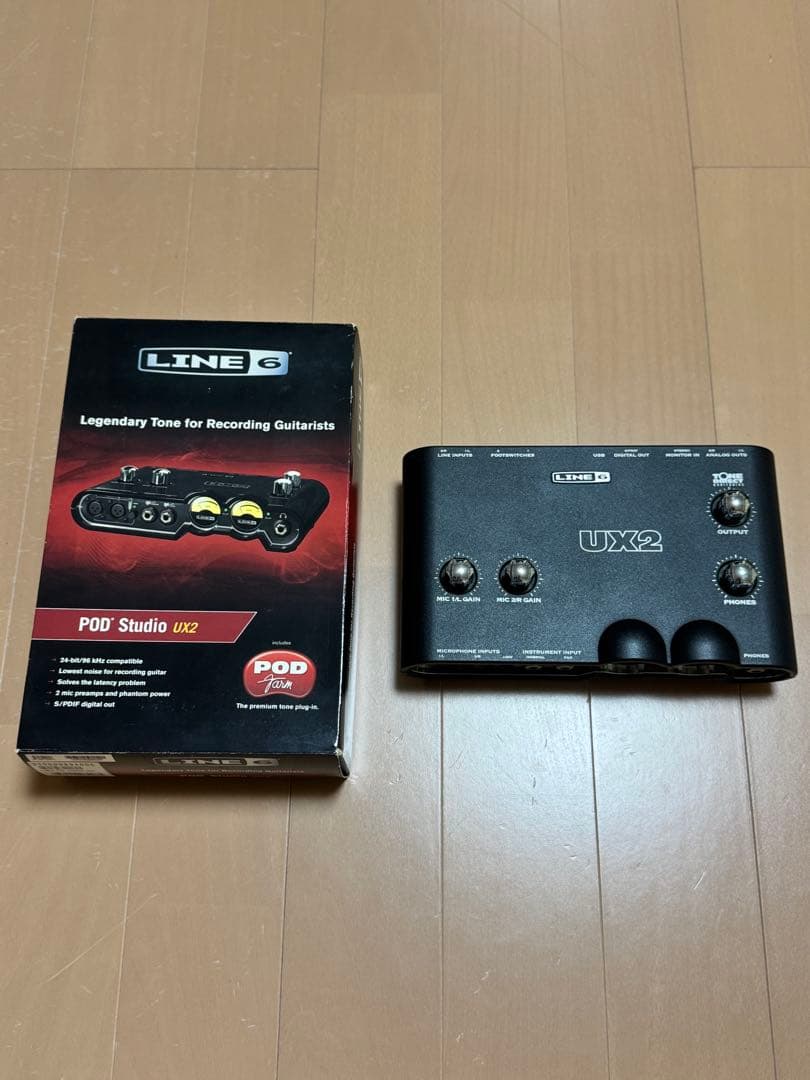 LINE 6 POD Studio UX2 オーディオインターフェイス