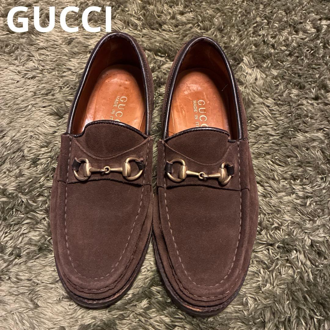 本日限定✨GUCCI グッチ ホースビット スウェード ローファー 23.5 グッチ】のホースビットローファーを、もっと早く買えばよかった