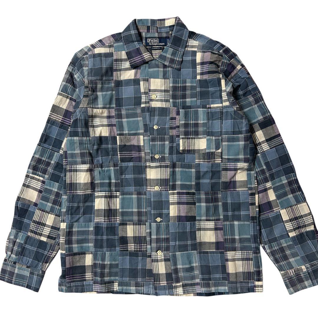 Polo Ralph Lauren ラルフローレン パッチワーク シャツ