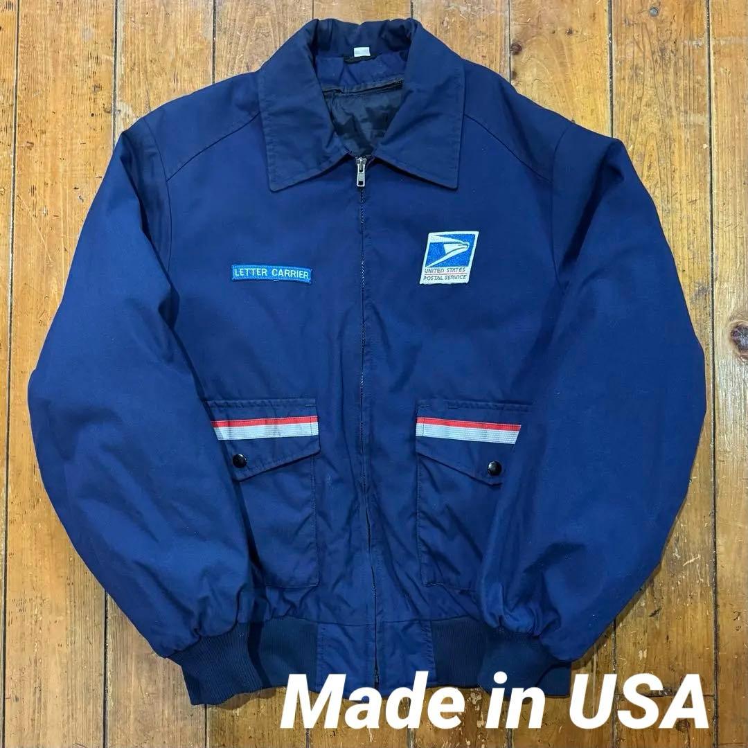 MADE in USA USPS ナイロンジャケット ライナー付 M アメリカ