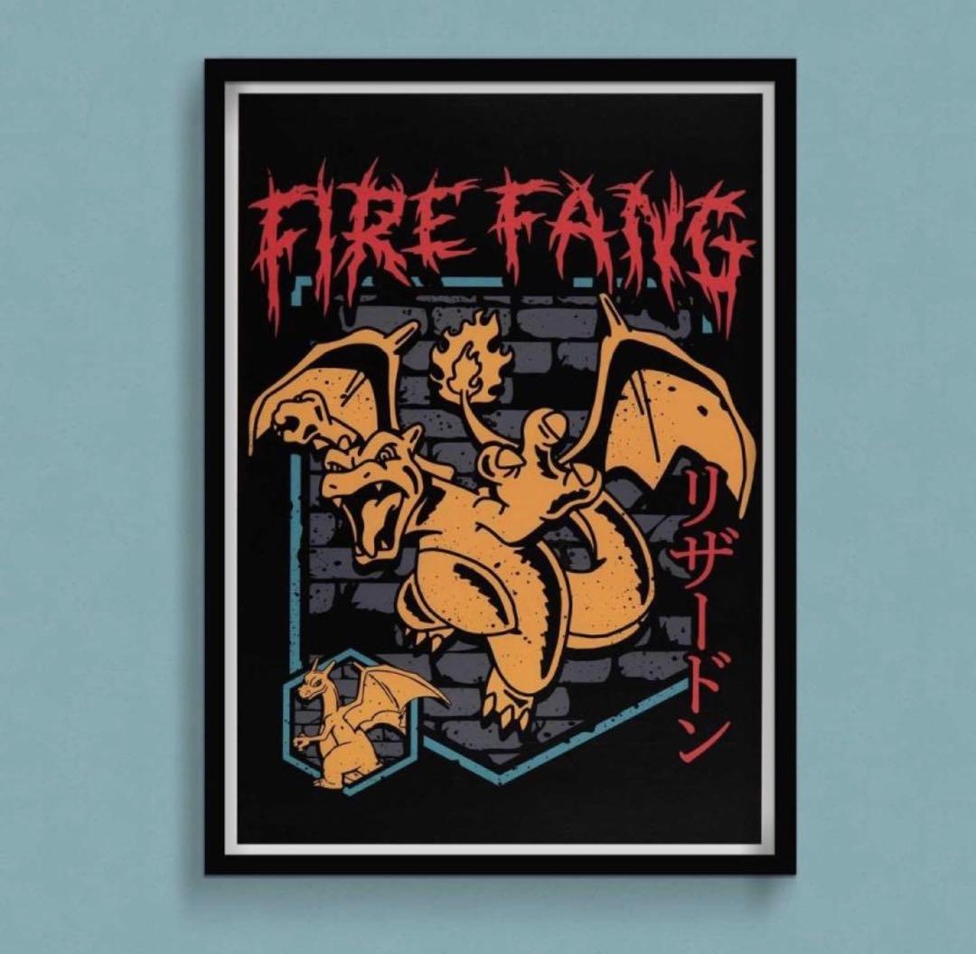 リザードン ポスター 海外ポケモンセンター限定 - メルカリ