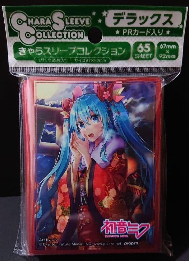 初音ミク③ きゃらスリーブコレクションデラックス ＰＲカード11枚入り その他（グッズ）】ピアプロキャラクターズのきゃらスリーブ