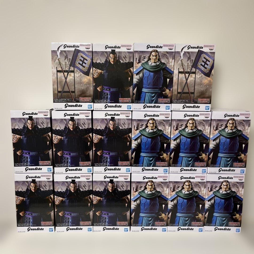 新品未開封　人気アニメマンガ　キングダム　王騎　騰　フィギュアまとめ売り