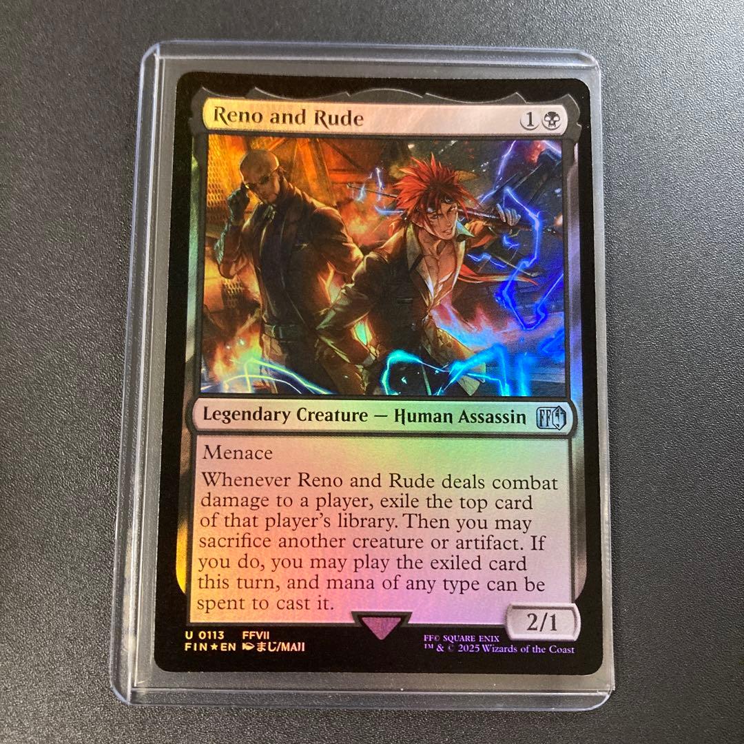 MTG FF レノとルード foil U113 タークス FFVII 英語版 - メルカリ