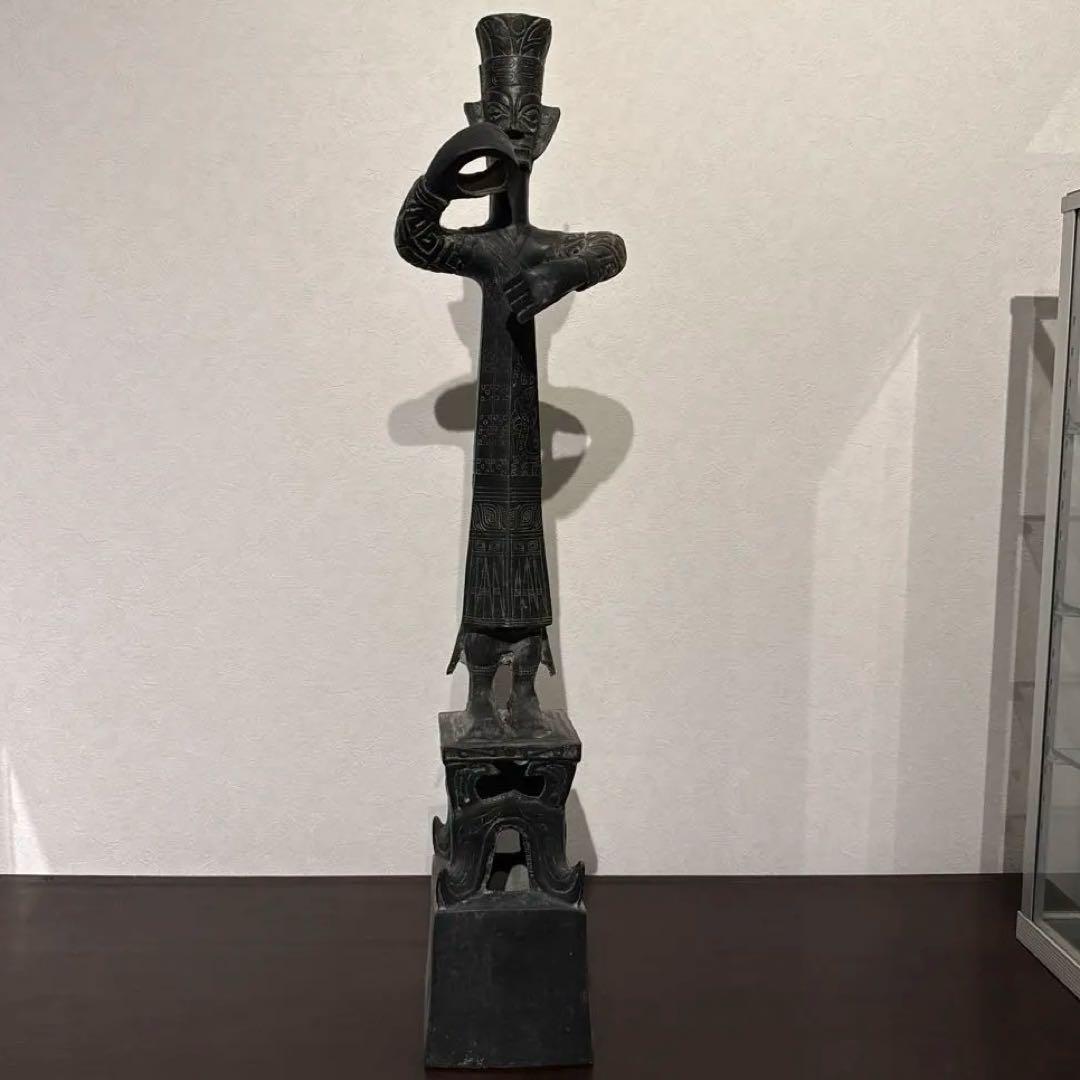 三星堆 青銅人物像 高さ74cm img_6d48002ed270f692c411967906