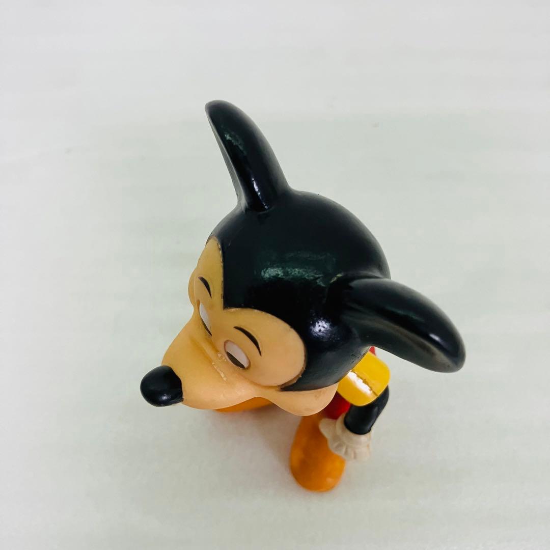ディズニー ミッキーマウス ソフビフィギュア 香港製 レトロ／レア