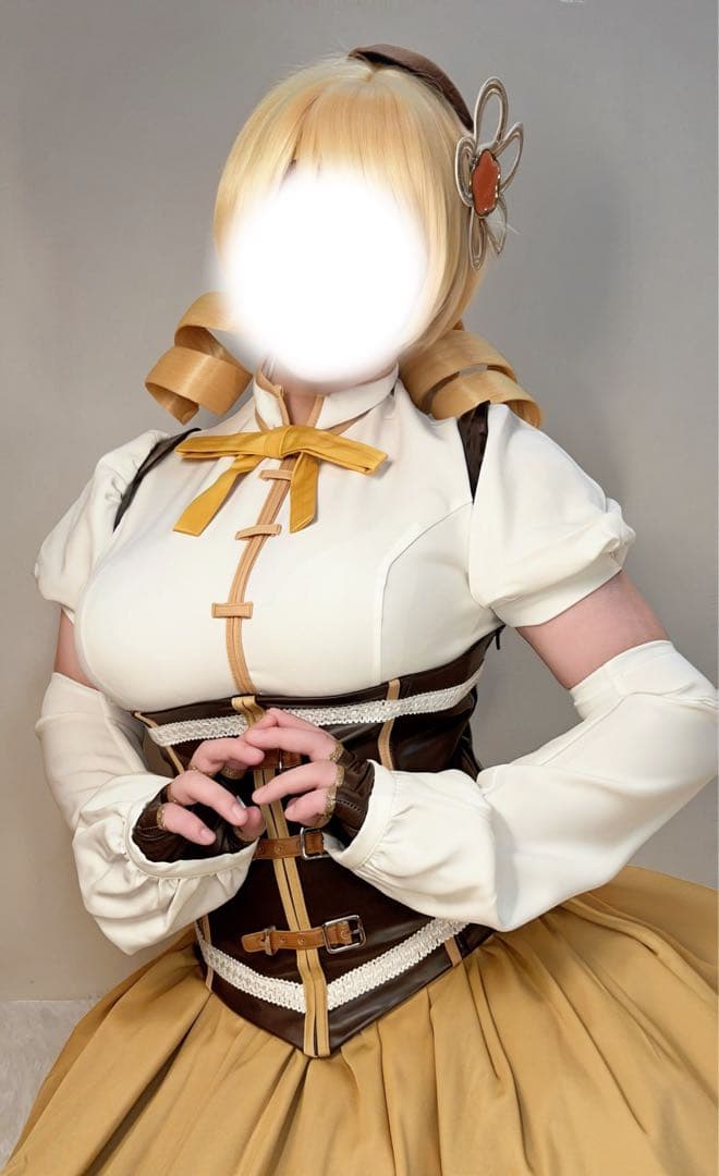 魔法少女まどか☆マギカ 巴マミ コスプレ 衣装 三分妄想