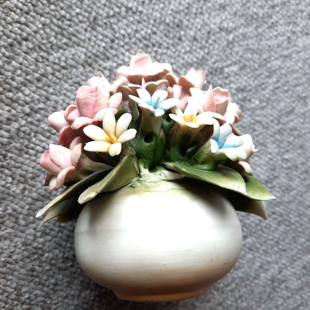 カポディモンテ Capodimonte 置物 陶花 アンティーク - メルカリ
