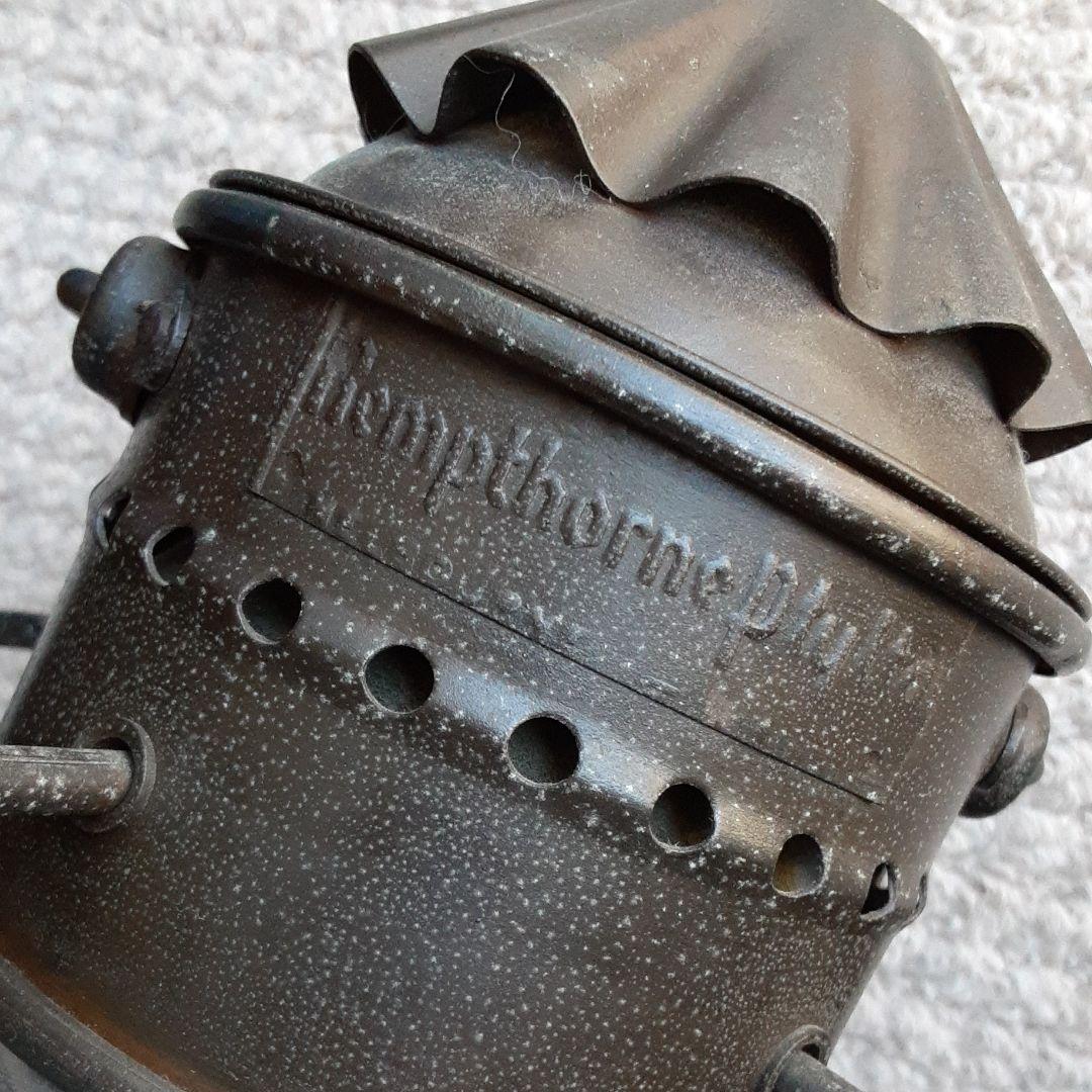 古い豪州船舶用オイルランプ/真鍮全天候マリーン灯油ランタン銘板