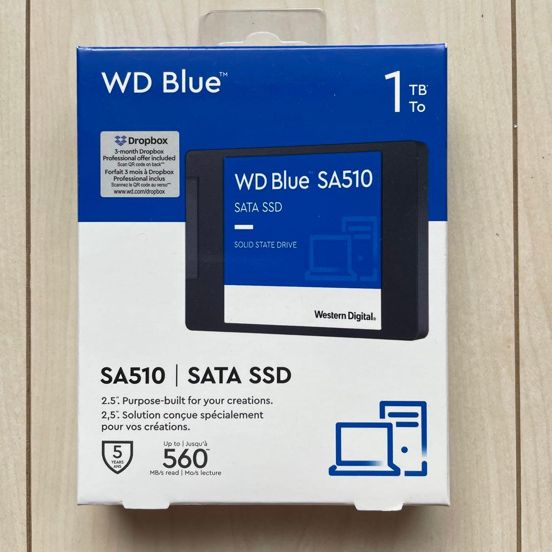 WD Blue SA510 1TB SATA SSD 2.5インチ Amazon | Western Digital 1TB WD Blue SA510 SATA 内蔵ソリッド