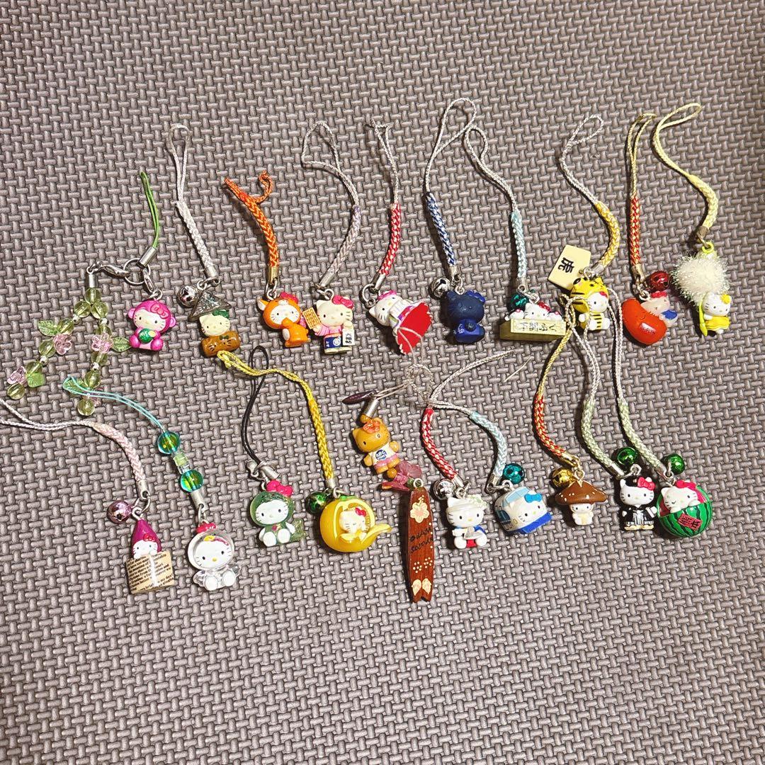 レア　ご当地キティ　ストラップ　サンリオ　まとめ売り