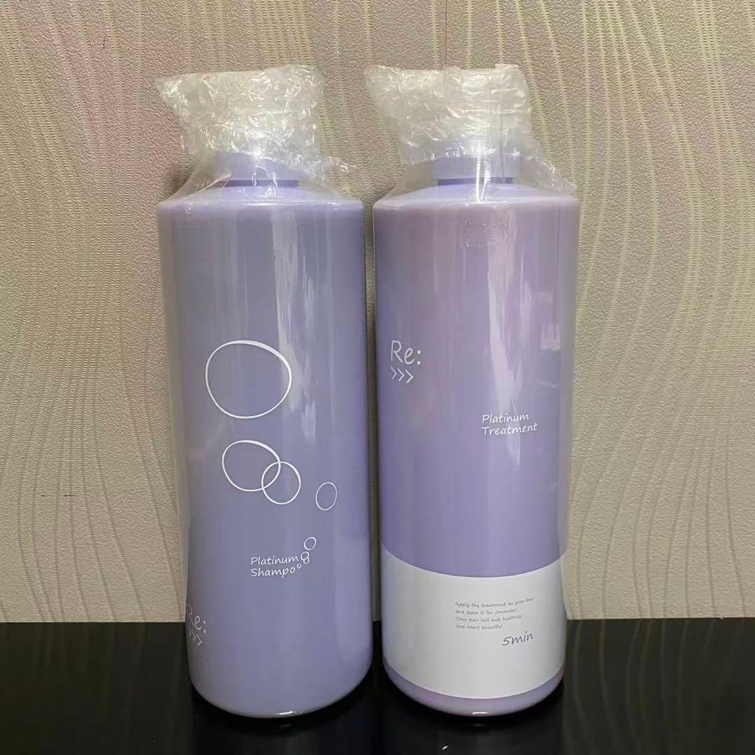 ※アジュバンプラチナムシャンプー1000ml+トリートメント1000g限定ボトル