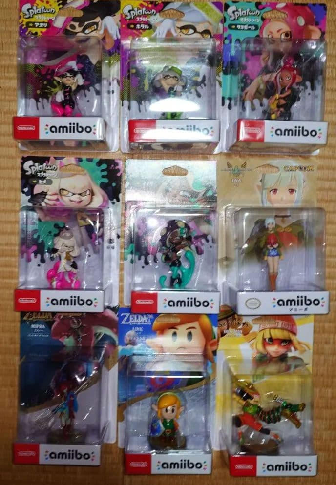amiiboフィギュア 9体まとめ売り