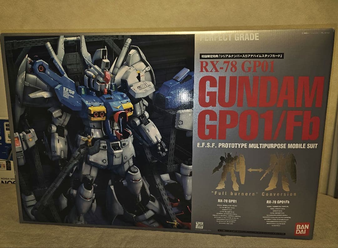 PG 1/60 RX-78GP01/Fb ガンダムGP01/Fb