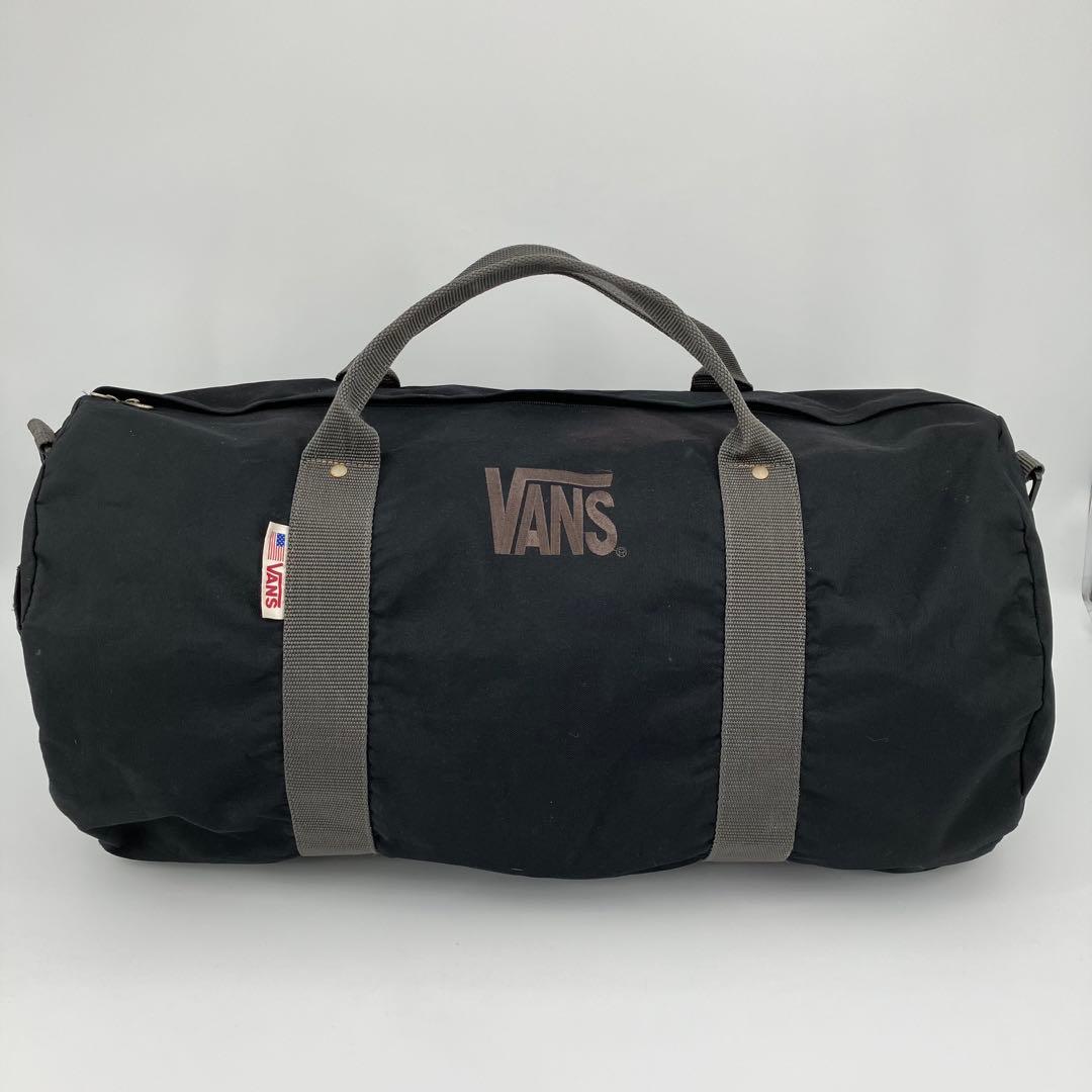90s】ヴァンズ 2way ボストンバッグ 大容量 ヴィンテージ アメリカ製
