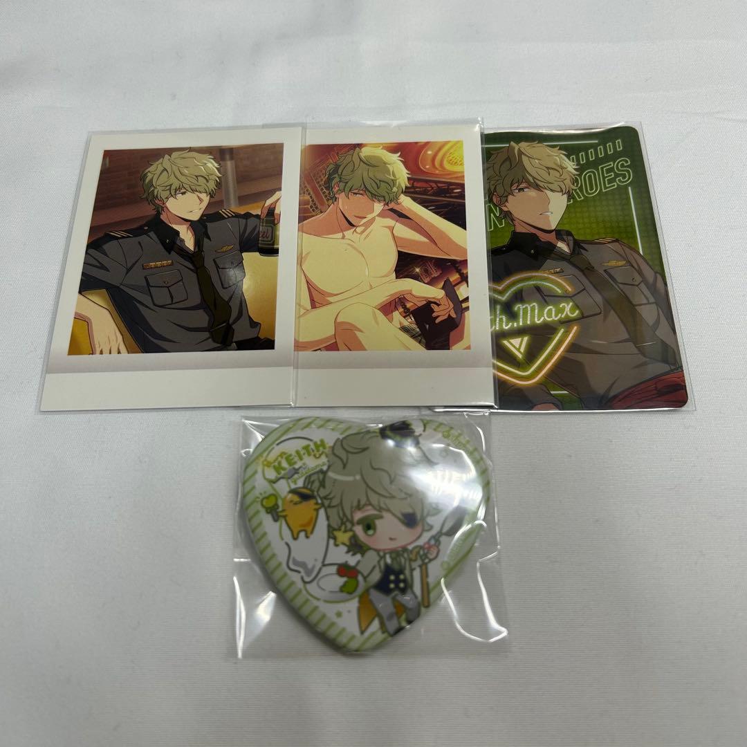 エリオス キース 缶バッジ カード パシャこれ シール - メルカリ