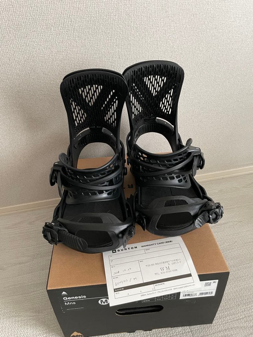 Burton Genesis Reflex Mサイズ ブラック 24-25モデル