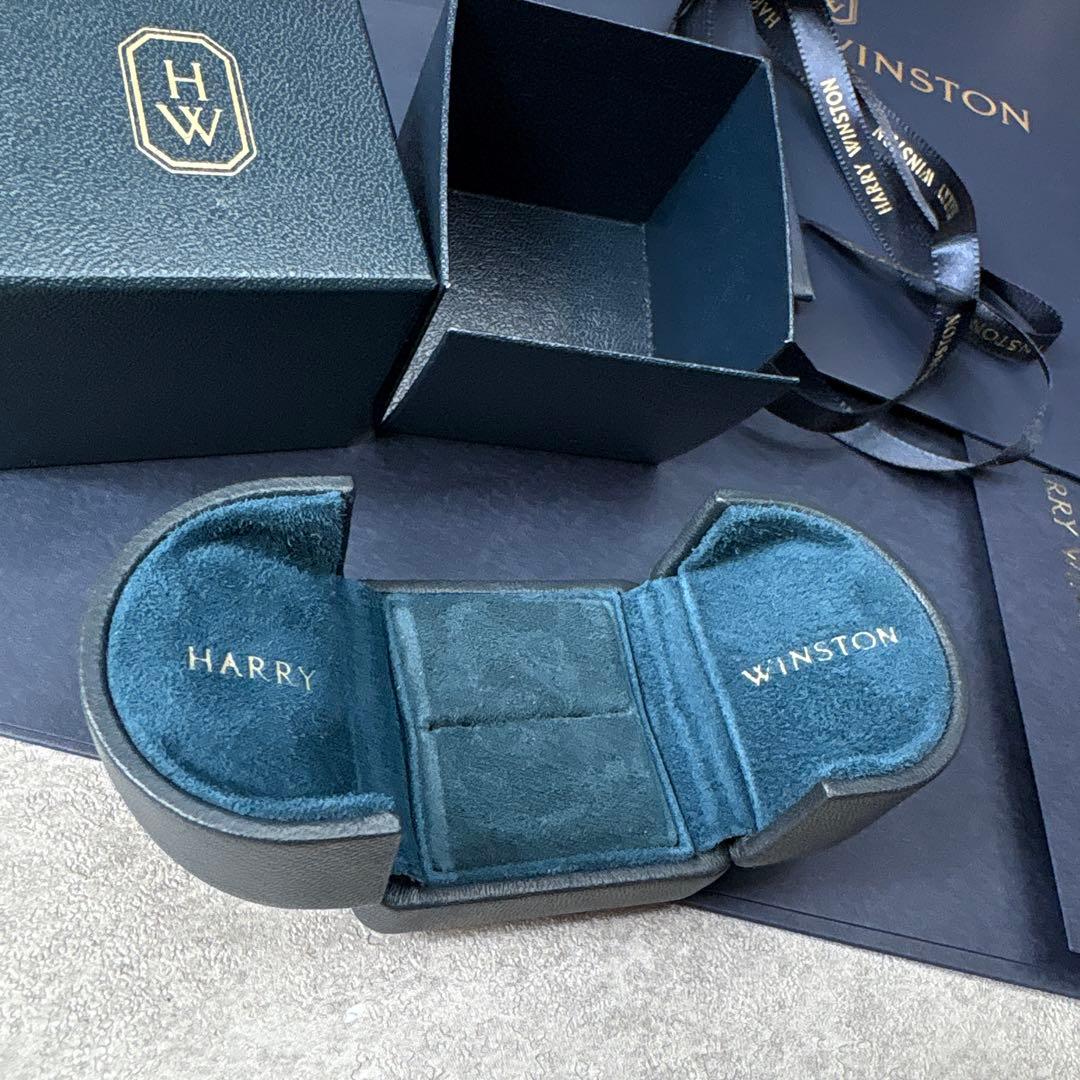 極美品！HARRY WINSTON ハリーウィンストン 空箱 リングケースセット