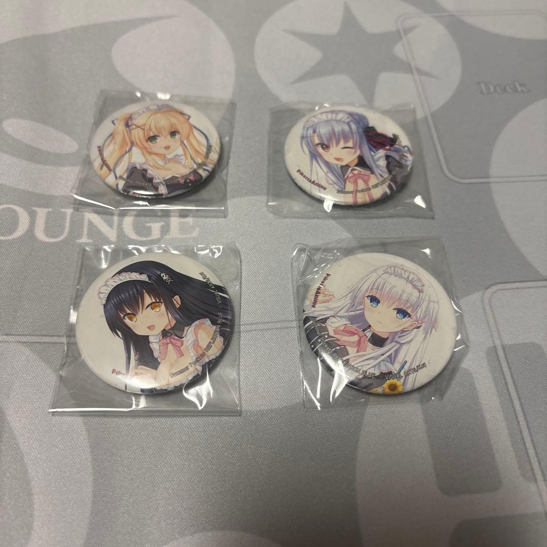 summerpockets 缶バッジ セット 鳴瀬しろは 鴎 蒼 紬 - メルカリ