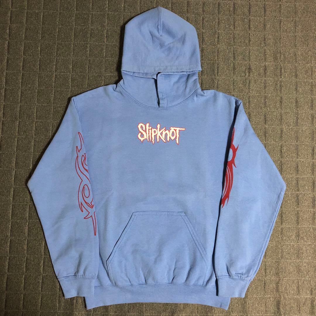 公式 slipknot パーカー 赤ツナギ バンド スリップノット - メルカリ
