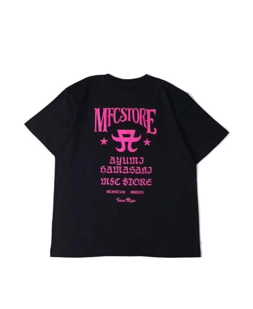 浜崎あゆみ × MFC STORE コラボTシャツ Lサイズ ピンク ayumi hamasaki × MFC STORE collaborate T shirt (TAIPEI LIMITED