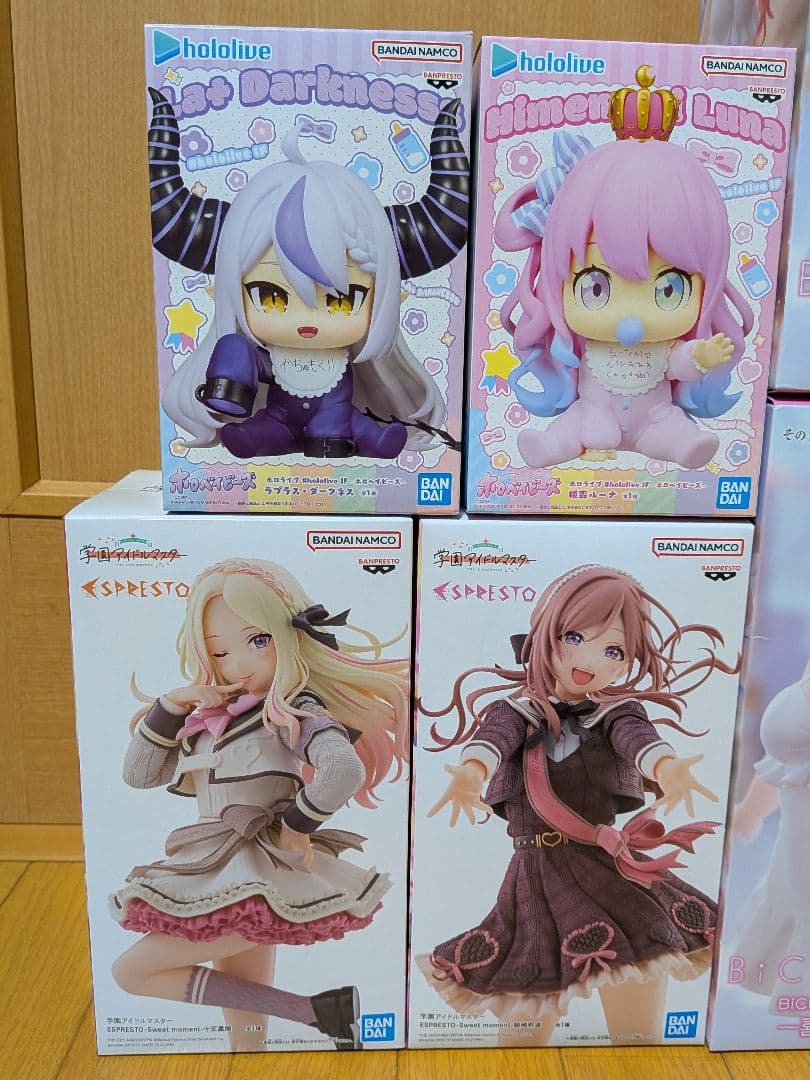 プライズフィギュア8体まとめ売り hololive 学園アイドルマスター 着せ