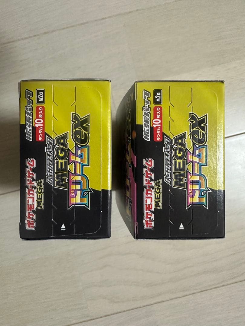 ポケモンカードゲーム MEGA ドリームEX 2箱 シュリンクなし ペリペリ