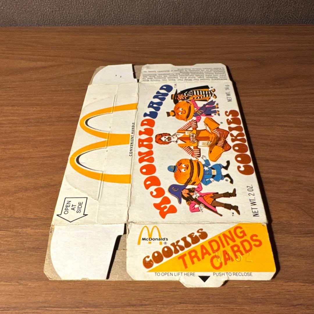 1978年 マクドナルド マクドナルドランド クッキーボックス キャプテン
